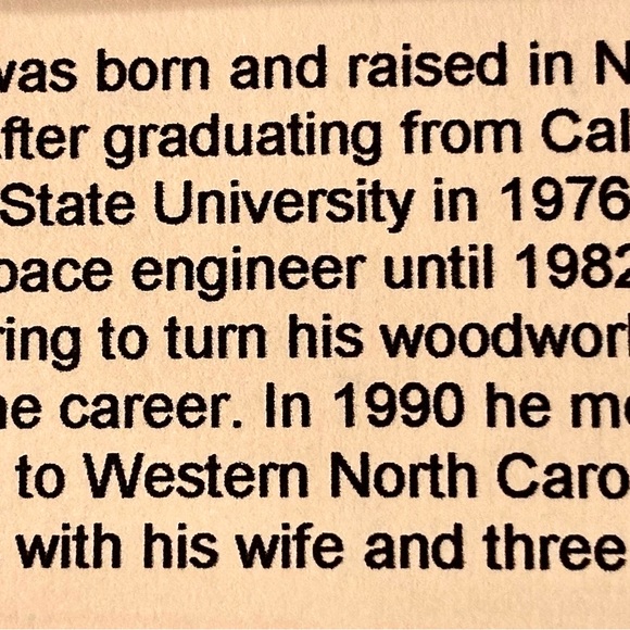 EXQUISITE Vintage 2005 “Ray Jones Woodcrafts” Trinket/Jewelry Box, Hand Made… - Picture 8 of 11